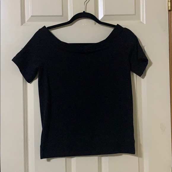 ❤️NWT Treasure & Bond Off the Shoulder Sweatshirt - Picture 2 of 7